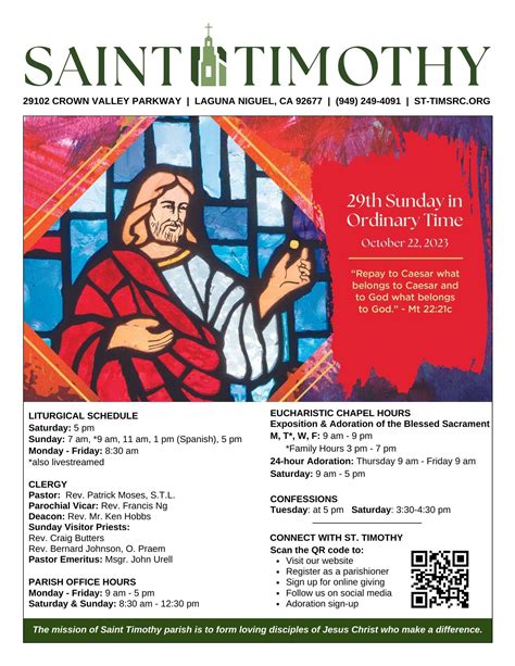 st. timothy catholic church the villages|Bulletin .
